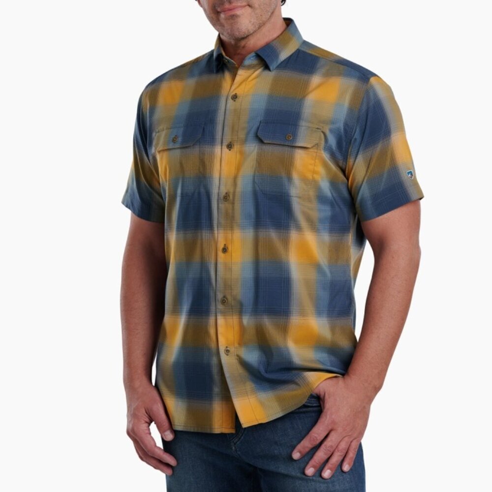 NEW Kuhl Response Short Sleeve Button Up Shirt Size Small